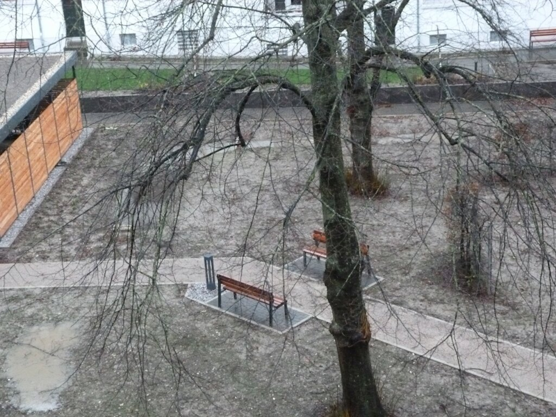 Zwischenzeitliche Ansicht Hof A.