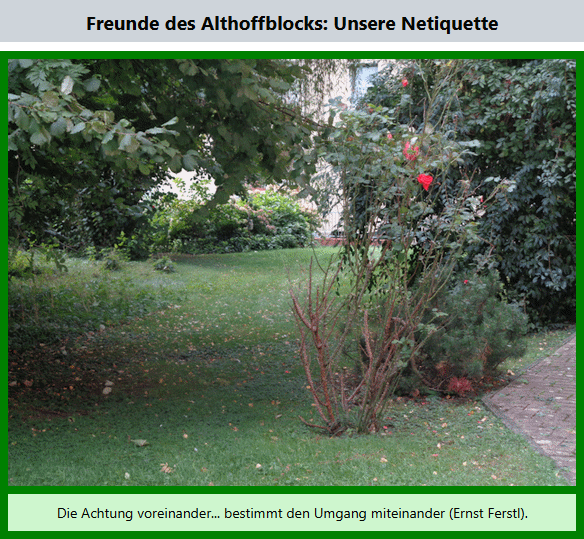 Die Achtung voreinander... bestimmt den Umgang miteinander (Ernst Ferstl). Die Achtung voreinander... bestimmt den Umgang miteinander (Ernst Ferstl).