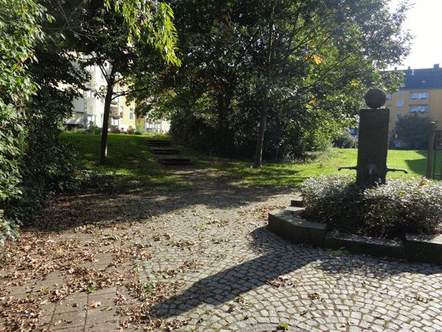 Ansicht eines Innenhofes
