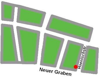 Haenischstraße Ecke Neuer Graben.